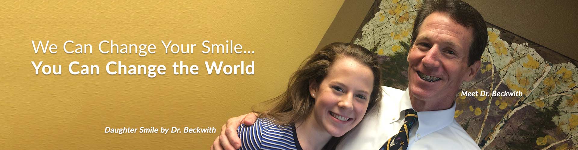 Beckwith and Daughter Before and After Mountain View Orthodontics Longmont Berthoud CO